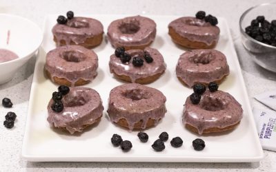 Saskatoon Berry Donuts